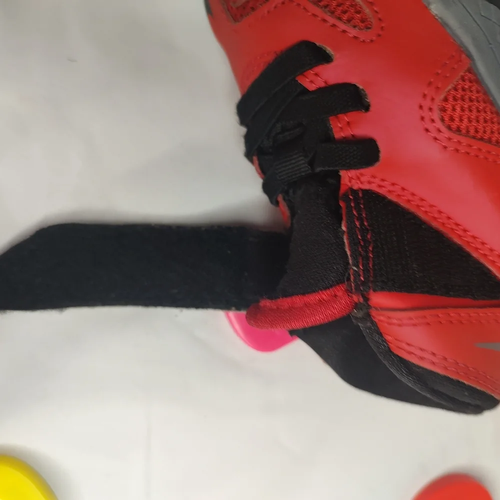 Nike Lebron Soldier vii 7 Red And Black Shoes 2014 Td Size 6c Toddler Kids